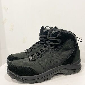 Sigma Men’s Genuine Leather Upper Work‎ Boots Sz 8 Black Lace Up